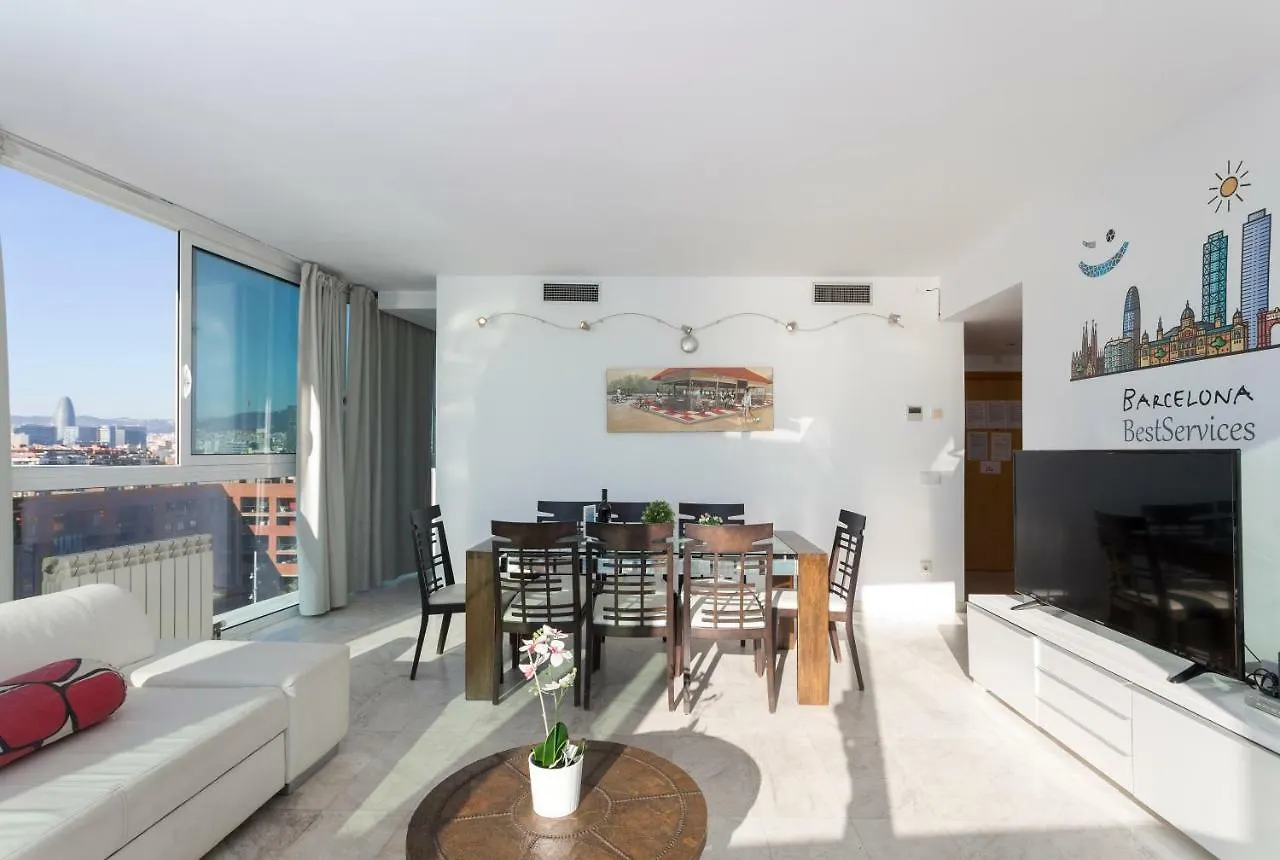 1410 - Mediterranean Forum Apartment Barcelona 0*,